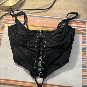 White Fox Boutique Corset Top
